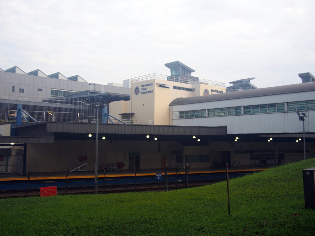 シンガポール側の駅